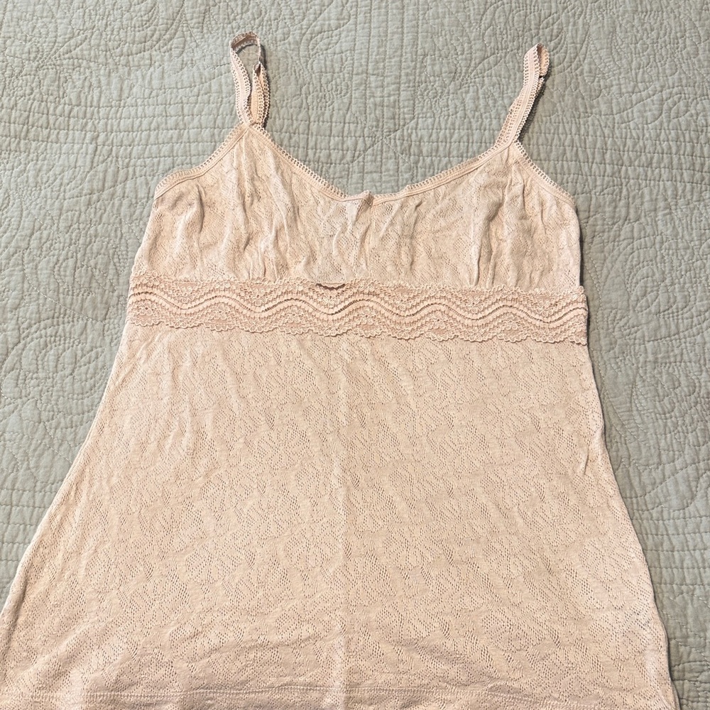 The Limited Blush Pink Lace-Trim Chemise